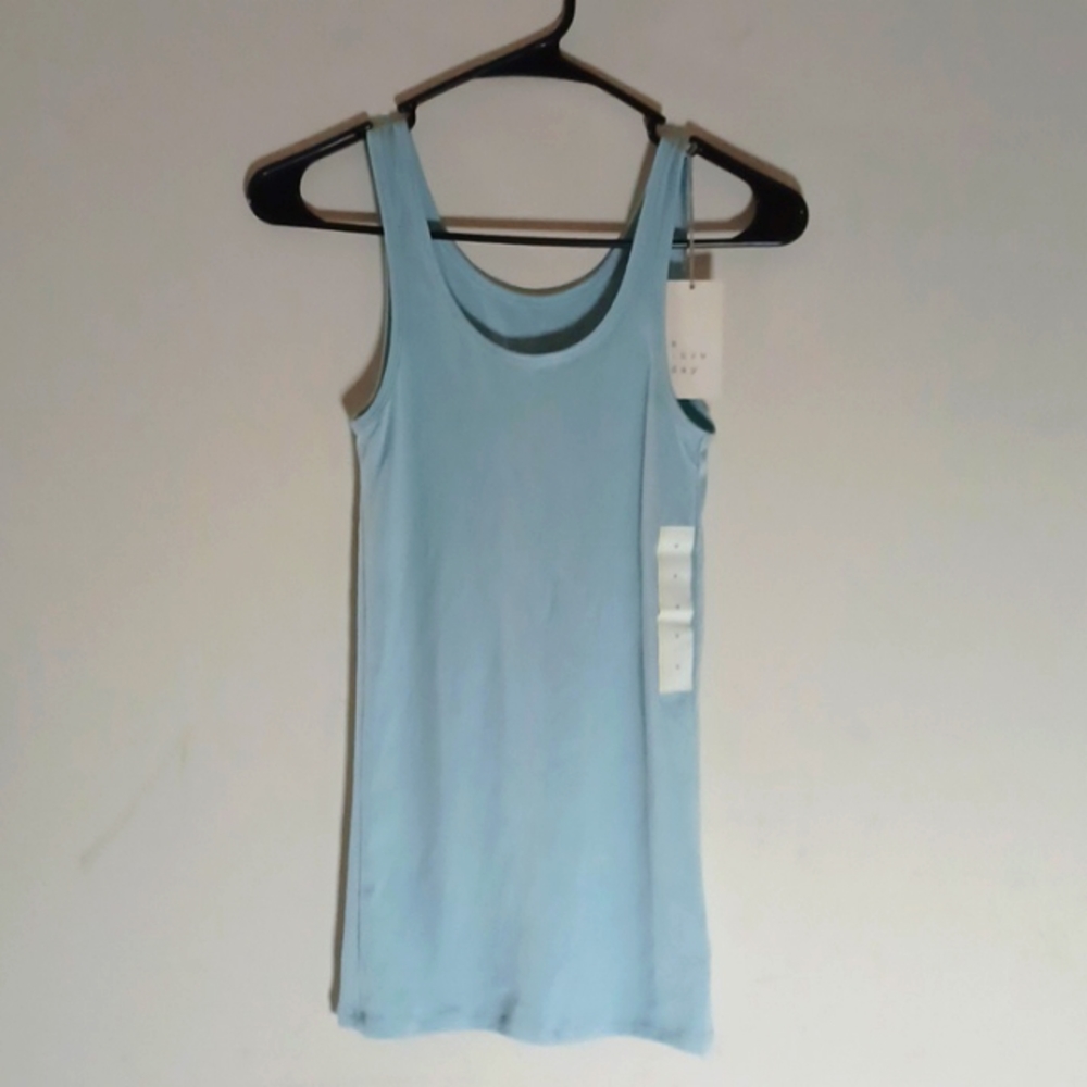 Solid Fitted Tank Top